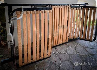 Rete ortopedica singola a doghe motorizzata