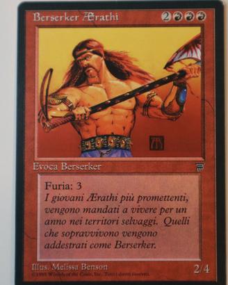 Condividi MAGIC MTG BERSERKER AERATHI - LEGGENDE 