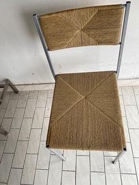 Seggiola fatte a mano 6 pezzi