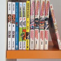 Lotto manga 11 volumi Naruto, Dragon Ball e altro