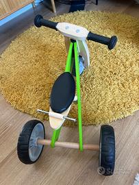 Triciclo/Bicicletta senza pedali in Legno