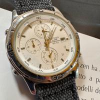 orologio Citizen uomo quadrante bianco 