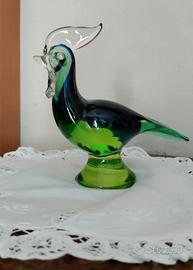 VINTAGE Gallo vetro Murano