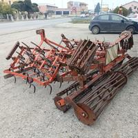 vibrocoltivatore con doppio rullo da 3,20m