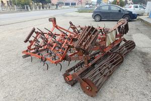 vibrocoltivatore con doppio rullo da 3,20m