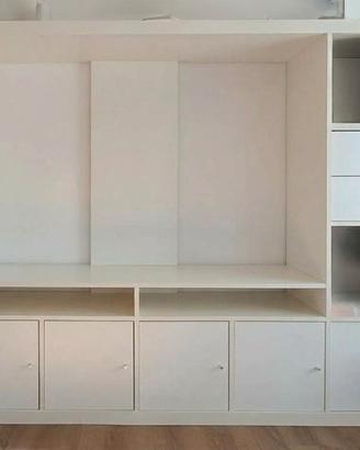 Parete attrezzata Mobile TV Ikea PLATSA -BIANCO