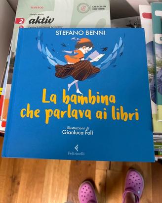libro la bambina che parlava ai libri