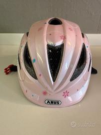 Casco bicicletta bambina Brabus rosa