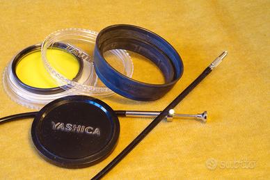accessori YASHICA 35 GT GS paraluce tappo yellow