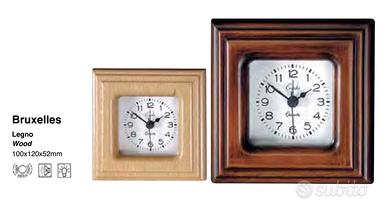 Sveglia in legno o in vetro di murano