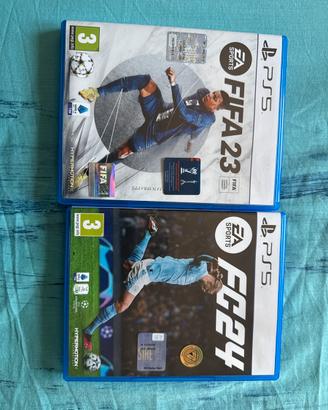 Giochi per ps5 fifa 23 e 24