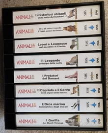 VIDEOCASSETTE DeAgostini -Animali In Primo Piano –