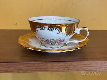 Servizio da vintage Bavaria 5 tazze anni ‘50