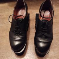 Scarpe nere vera pelle donna CAMPER 