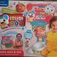 canestro mira e tira clementoni 