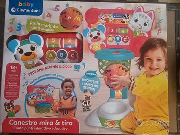 canestro mira e tira clementoni 