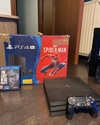 Ps4 pro 1tb + the last of us 2