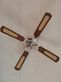 Lampadario ventilatore 