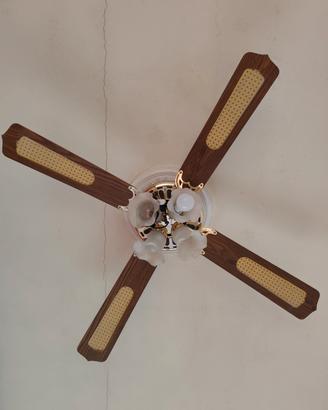 Lampadario ventilatore 