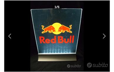 Insegna luminosa da tavolo RED BULL