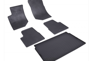 KIT GOMMA tappeti abitacolo e baule Peugeot 2008