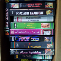 Cassette vhs nuove per adulti