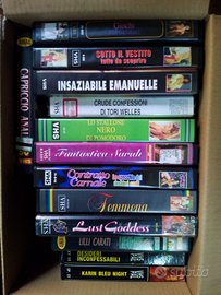 Cassette vhs nuove per adulti