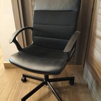 sedia girevole IKEA imbottita