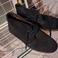 scarpe polacchino uomo blu