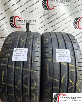 2 PNEUMATICI 305/35 R23 YOKOHAMA ESTIVE
