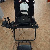 Simulatore - volante logitech g920 -sedia next lev
