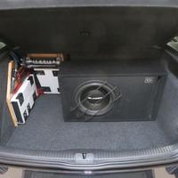 Subwoofer gladen SQX 12 VB e amplificatore mosconi