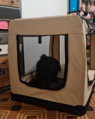 kennel xl pieghevole da viaggio