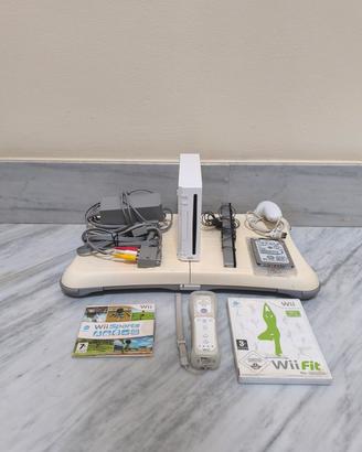 Nintendo Wii White Edition + Balance,HDD e Giochi 