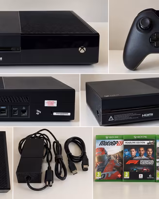 Xbox One 1TB + Controller + 4 Giochi + Cavi