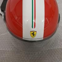 CASCO DEMI JET FERRARI ROSSO