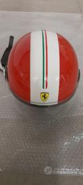 CASCO DEMI JET FERRARI ROSSO