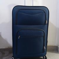 Valigia trolley blu 