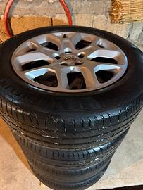 Cerchi 17  renegade + gomme michelin
