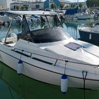 Barca semicabinata Euromarine 550 pilot