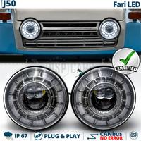 Fari LED per Land Cruiser J50 OMOLOGATI Angel Eyes