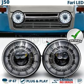 Fari LED per Land Cruiser J50 OMOLOGATI Angel Eyes