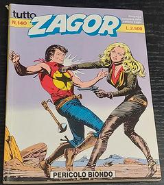 Zagor TuttoZagor n.140 Pericolo Biondo 1993