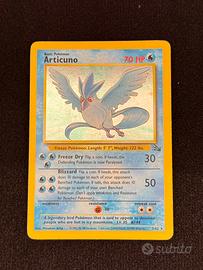 Carta Pokémon Articuno Holo 2/62 Fossil