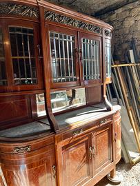 Credenze legno e marmo