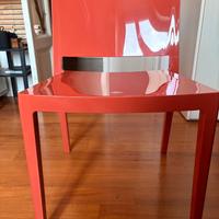 Kartell Set di 4 Sedie Lizz Piero Lissoni Con Carl
