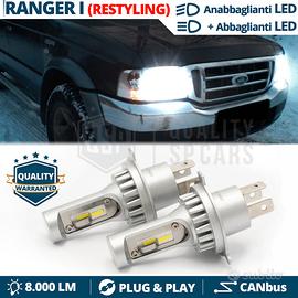 Kit LED H4 Per FORD RANGER 1 Restyling Luci 6500K