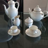 ARTE MORBELLI oro 24 kt servizio thè e caffè