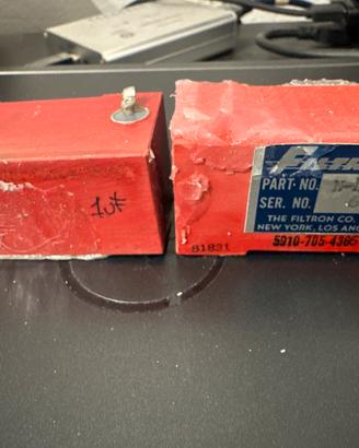 Coppia condensatori Filtron americani 1uF