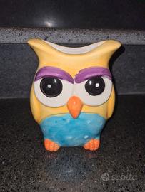 Civetta gufo in ceramica Umidificatori Termosifone